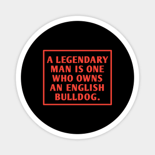 English Bulldog Magnet